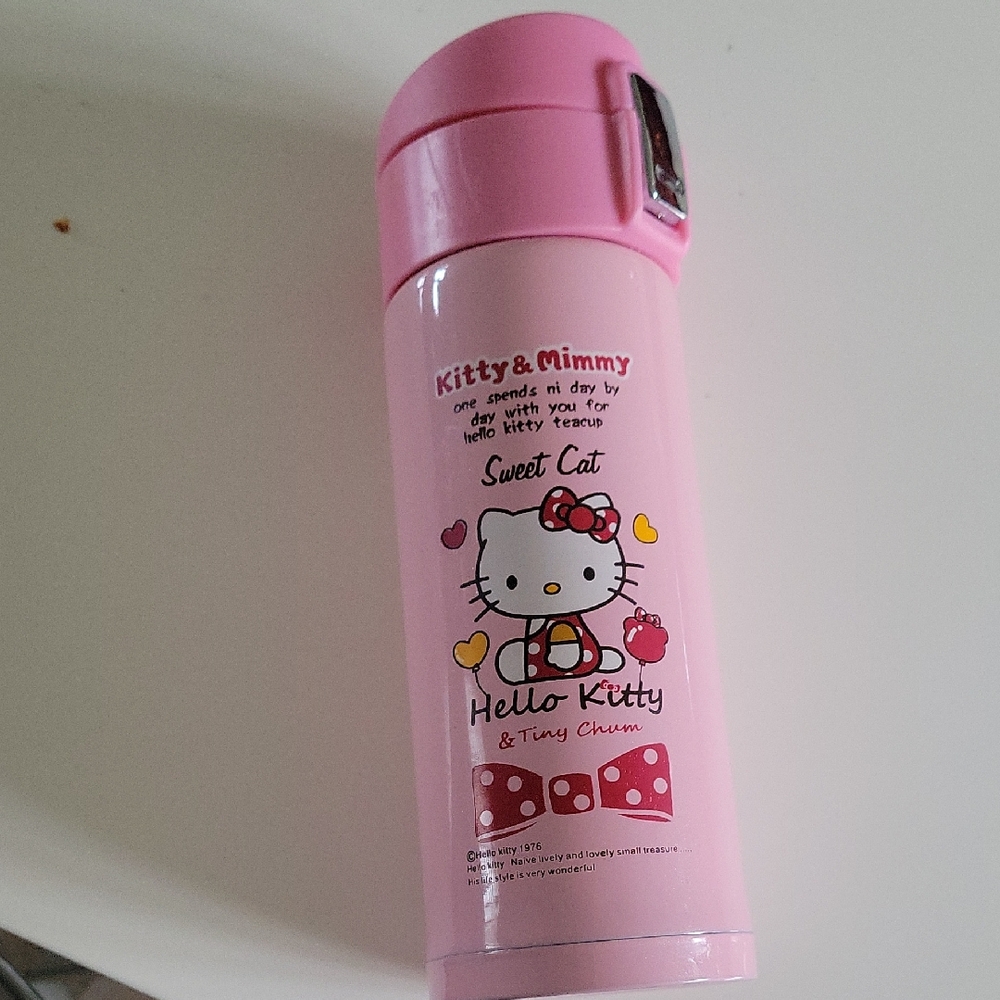 Original Hello Kitty Pink Travel Mug